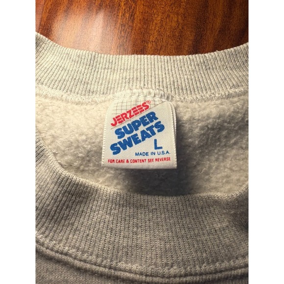 VINTAGE UCLA Bruins Alumni Sweatshirt Mens SZ L Grey Jerzees Crewneck Made USA - Picture 2 of 8